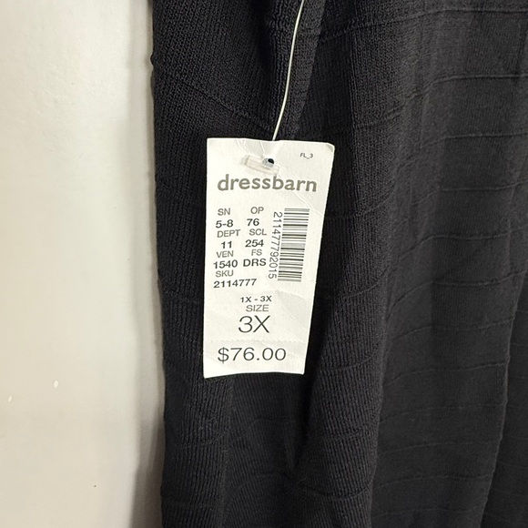 Heidi Weisel Chic Long Sleeve Black Dress - Picture 6 of 8